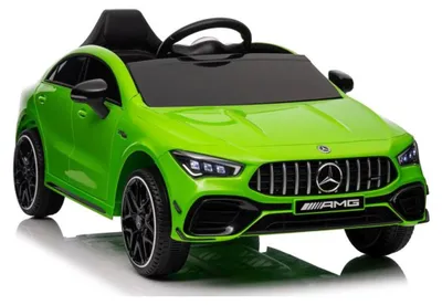 Zdjęcie produktu dla Samochód elektryczny, samochód na akumulator, Mercedes CLA 45s AMG, zielony, 4x4