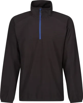 Produktbild von Regatta Professional - Fleece-Oberteil mit halbem Reißverschluss für Herren RG9760 (XL) (Schwarz/Königsblau)