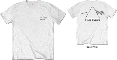 Produktbild von Pink Floyd Dark Side of the Moon Prism White S T-Shirt