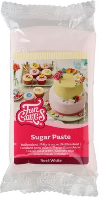 Produktbild von FunCakes Fondant Rosé White 250 g