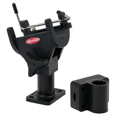 Produktbild von BERKLEY Quick-Set Boat Rod Holder, Bootsrutenhalter, schwarz, 1318291