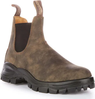 Produktbild von Blundstone 2239 Herren Leder Chelsea Stiefel Braun – 10,5 UK - 45 EU - 11,5 US / Braun
