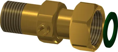Obrázok produktu pre KWC AR Wassermengenregulierung, DN15,  G1/2AxG3/4, absperrbar, 2030066760