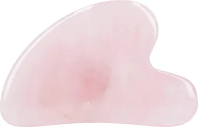 Produktbild von Ilū Make Up Rose Quartz Gua Sha Stone - ghua sha rosenquarz-stein