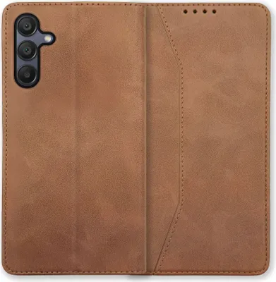 Produktbild von Bookstyle 'Premium' Schutzhülle Klapphülle Schutztasche Etui Cover für Samsung Galay A15 - Braun