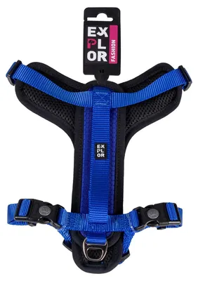 Image de Harnais Duvo+ Y Fashion bleu, taille : S