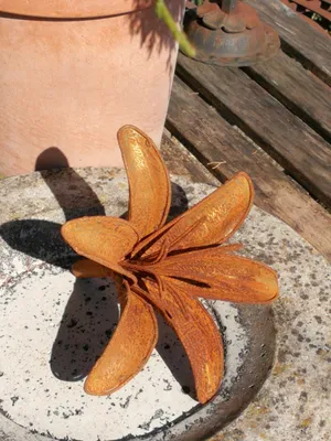 Produktbild von Edelrost Blume Lilie Edelrost Blume Lilie - 18 cm