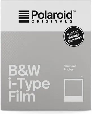 Produktbild von Polaroid B&W i-Type Film Sofortbildfilm 8 Stück(e) 88 x 107 mm