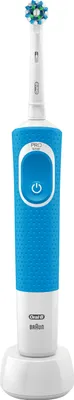Zdjęcie produktu dla Oral-B Vitality 100 CrossAction, Dorosły, Obrotowo-pulsacyjna szczoteczka do zębów, Biały, 2 min, Niemcy, Bateria