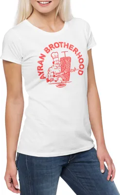 Produktbild von Urban Backwoods Ayran Crew, Damen T-Shirt, Farbe: Weiß, Größe: XL