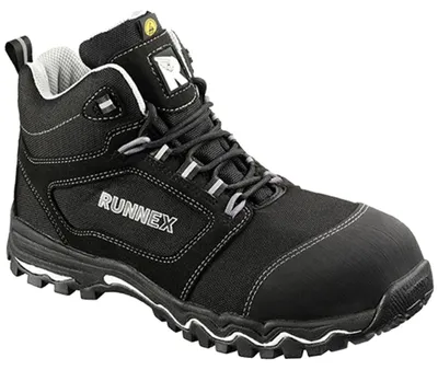 Image de Bottes de sécurité LightStar 5323 Gr.42 noir/blanc/gris S3 SRC ESD RUNNEX