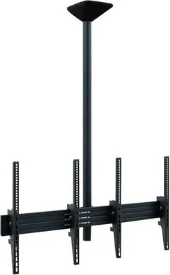 Produktbild von HAGOR comPROnents Deckenhalterung für Menüboard - Schwarz - 2 Unterstützte(r) Display(s)Bildschirmgröße: 116,8 cm bis 139,7 cm (55 Zoll) - max. 80 kg Traglast - 400 x 600 - VESA-Wandhalterungsnorm