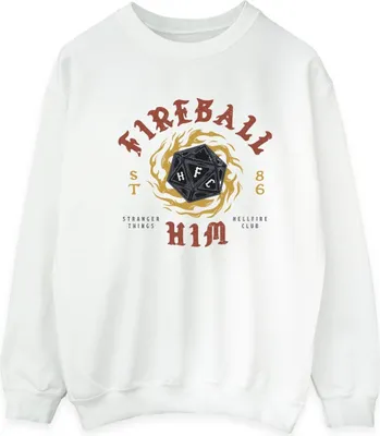 Produktbild von Netflix - "Stranger Things 86" Sweatshirt für Herren BI45025 (S) (Weiß)