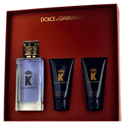 Produktbild von Dolce & Gabbana K 100 ml EdT Set mit EdT, Shower Gel & Aftershave Balm