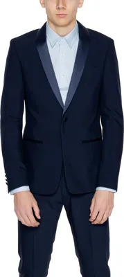 Produktbild von Antony Morato Herren Sakko Blau 474000 : Größe - 48 Größe: 48