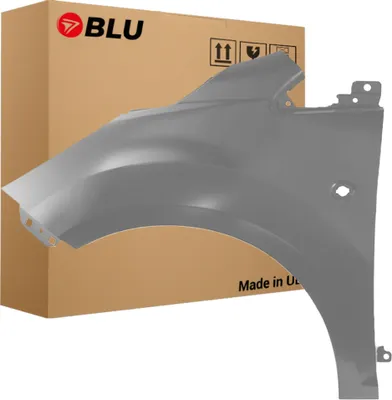 Image de BLU Aile Compatible avec Ford KA II 2 ZJNC Gauche Silber Moondust Silver | 2008-2015 | Avant | Peint| Prêt à Monter | Acier