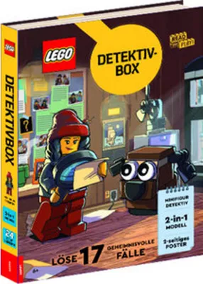 Produktbild von LEGO® - Detektivbox - Löse 17 geheimnisvolle Fälle