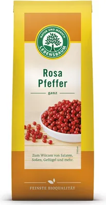 Produktbild von LEBENSBAUM - Rosa Pfeffer, ganz - 25g