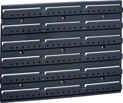 Produktbild von Allit Endloswand ProfiPlus Endless 27 schwarz für Stapelsichtboxen