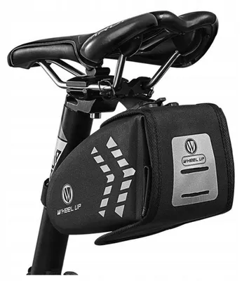 Produktbild von Wheel Up Fahrradtasche Satteltasche mit Lampenhalterung