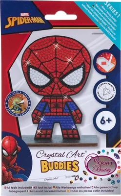 Produktbild von Crayola Spiderman Kristallkunst-buddy One Size
