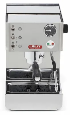 Espressomaschine mit Milchaufschäumer, 15 bar, 1050 W, Edelstahl