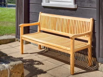 Produktbild von Mountfield Gartenbank Gentle 90x150x55cm, Teak