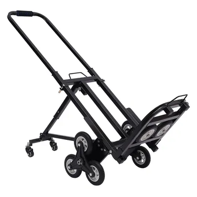 Zdjęcie produktu dla wózek schodowy 8+2 koła Wspinaczka po schodach Wózek transportowy Wózek do sztaplowania 330lb Wózek transportowy Wózek