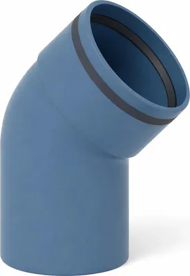 Produktbild von Poloplast POLO-KAL XS Bogen DN 125/45, 1 Stk.