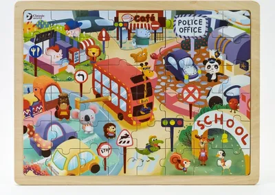 Immagine prodotto di Puzzle della città animale del MONDO CLASSICO