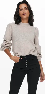 Image de Pull en maille col rond Manches longues Coupe régulière | XS