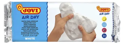 Produktbild von Jovi - Ton lufttrocken 1kg weiß