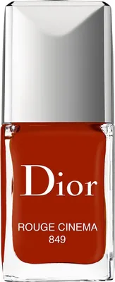 Produktbild von Dior Vernis, 10 ml, Rot, Rouge Cinema, Färbung, Verstärkung, Undurchsichtig, Flasche