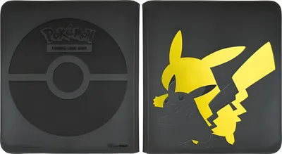 Produktbild von Pokemon Trading Card Game Pikachu Ultra Pro: Pokemon Elite Series-12-pocket Reißverschluss Pro Binder Sammelkarten   Kinder  One Size
