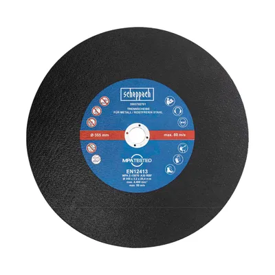 Produktbild von Scheppach Trennscheibe - Ø 355 x 25.4 x 3.2 mm | Metall | Passend für Trennschneider