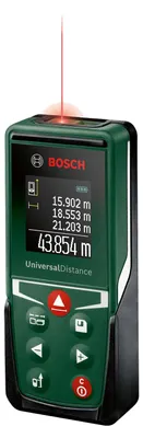 Productafbeelding van Laser afstandsmeter UniversalDistance 50 (groen/zwart, bereik 50 meter, beschermhoes)