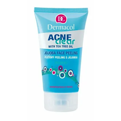 Obrázek produktu pro Dermacol ACNEclear Jojoba Face Peeling vyživující čisticí gel s peelingovým účinkem 150 ml