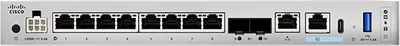 Produktbild von Cisco Secure Firewall 1220, 15 Gbit/s, 9000 Mbit/s, 9000 Mbit/s, 1500 MB/s, IEEE 802.3at, SFP