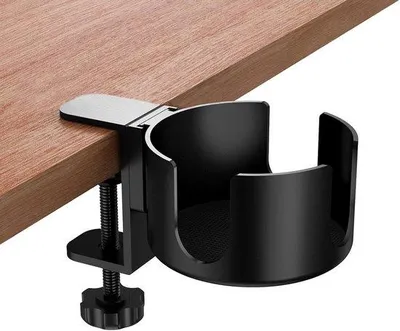 Image de Support en aluminium pour boissons - Réglable - Noir - 1 pièce