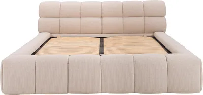 Produktbild von Boxspringbett 180 x 200 cm - Stoff - Beige - FORVIK II by Pascal Morabito