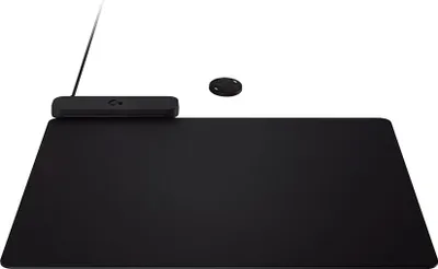Produktbild von Logitech G POWERPLAY 2, Schwarz, Einfarbig, Gaming-Mauspad