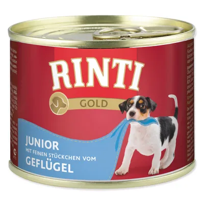 Obrázek produktu pro RINTI 4000158910387, Štěně, Drůbež, 185 g