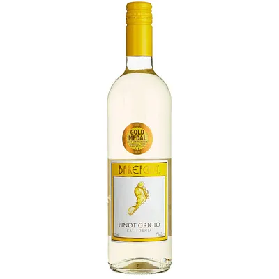 Obrázek produktu pro Barefoot Pinot Grigio California suché a citrusové plody 750ml