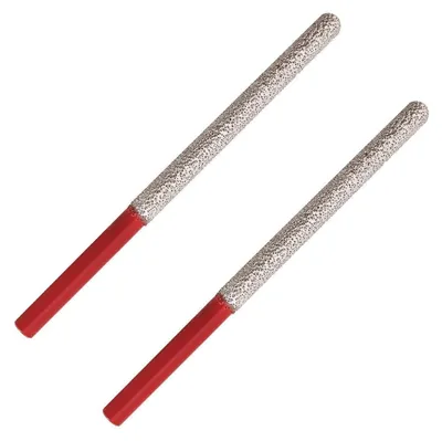Zdjęcie produktu dla Diamentowy wiertło-frez do murowania, 7,2 mm x 74 mm, 2 sztuki, z okrągłą nasadą, do usuwania muru i cegieł