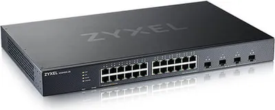 Immagine prodotto di Switch di rete Zyxel XGS1935-28-EU0101F Gestito L2+/L3 Gigabit Ethernet (10/100/1000) 1U Nero
