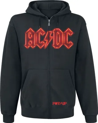 Produktbild von AC/DC Kapuzenjacke Herren PWR UP schwarz XXL