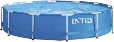 Produktbild von INTEX 28212 366x76cm Gartengestell Pool Set mit Filterpumpe