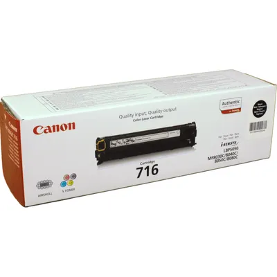 Produktbild von Canon Cartridge 716 Black, 2300 Seiten, Schwarz, 1 Stück(e)