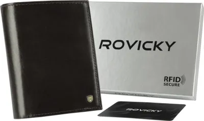 Produktbild von Rovicky Portemonnaie aus Leder für Männer Phalitos schwarz One size