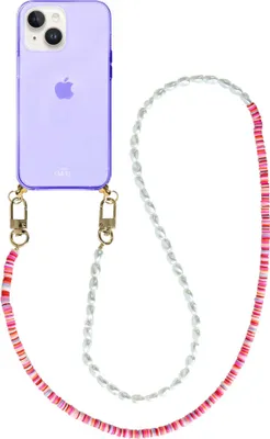 Produktbild von Island Girl Cord Hülle Purple - Long Cord  - Kompatibel mit iPhone 13